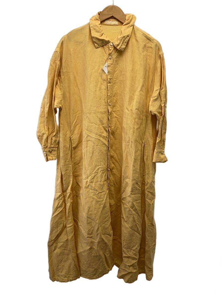 【中古】nest Robe◆長袖ワンピース/FREE/リネン/GLD【レディースウェア】｜2ｎｄ STREET 店 7,920円