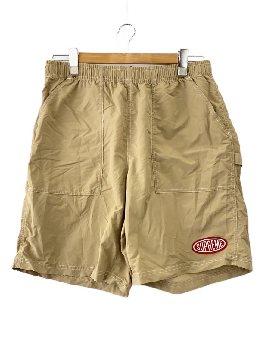 【中古】Supreme◆Nylon Painter Short/遊撃手ズボン下/M/ナイロン/BEG//【メンズウェア】