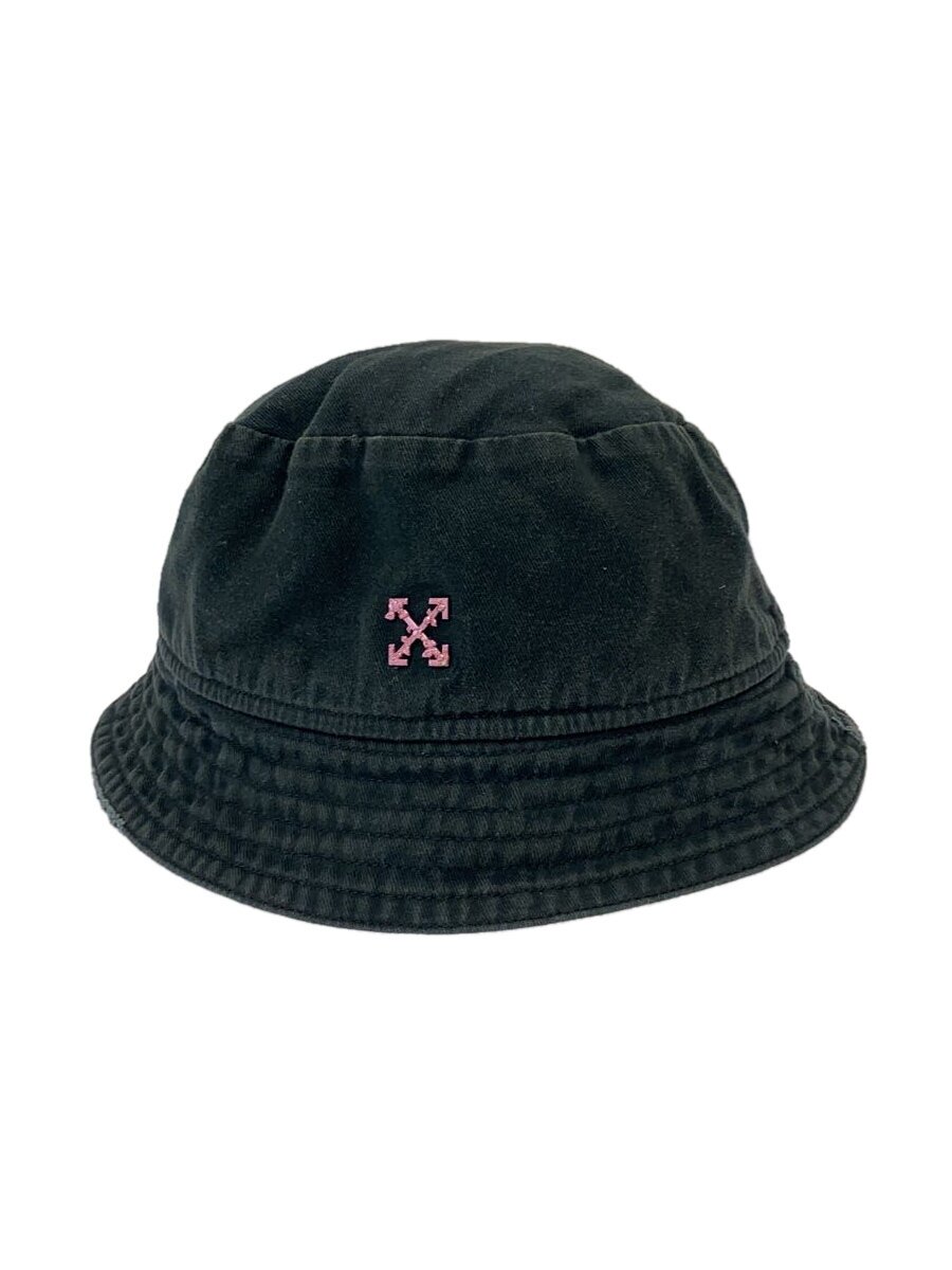 【中古】OFF-WHITE◆かぶり笠/--/綿織物/BLK/無地/メンズ/OMLA010S20400024【服飾雑貨他】