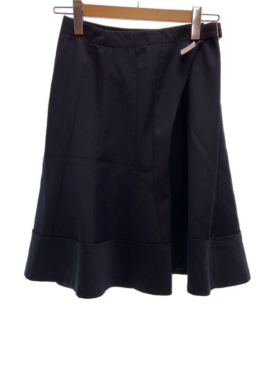 【中古】tricot COMME des GARCONS◆スコート/M/ポリエステル/BLK/無地/結核症-S017【レディース御召しもの】