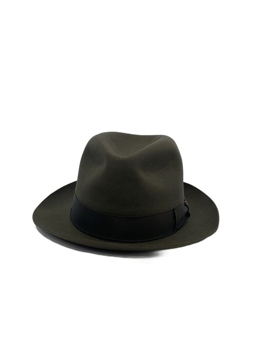 【中古】Borsalino◆ハット/7 1/4/ウール/GRY/メンズ【服飾雑貨他】|2nd STREET 店