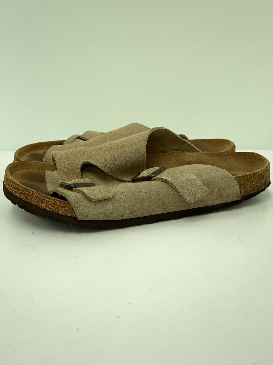 【中古】BIRKENSTOCK◆サンダル/--/BEG/スウェード【シューズ】