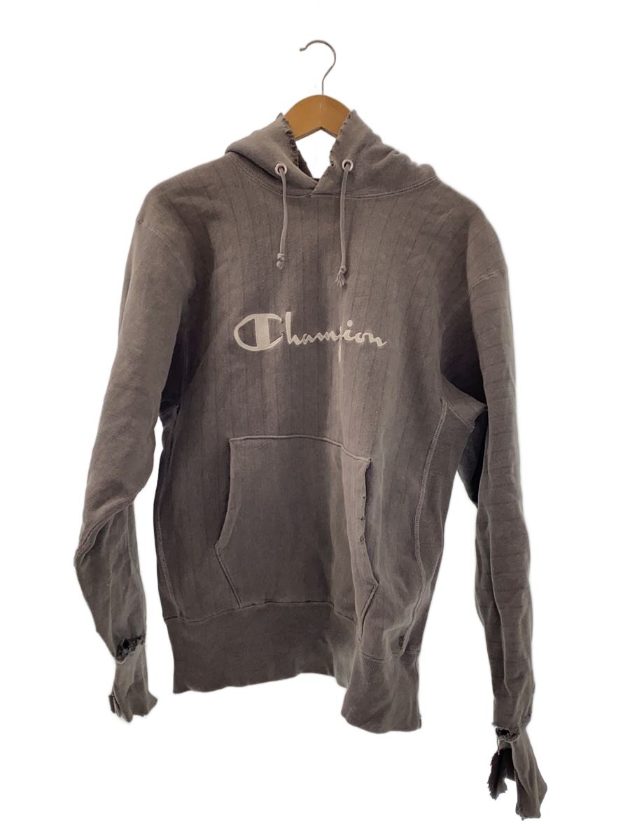 【中古】Champion◆90s初期~中期/REVERSEWEAVE/HARD USED/パーカー/L/コットン/GRY【メンズウェア】|2nd STREET 店