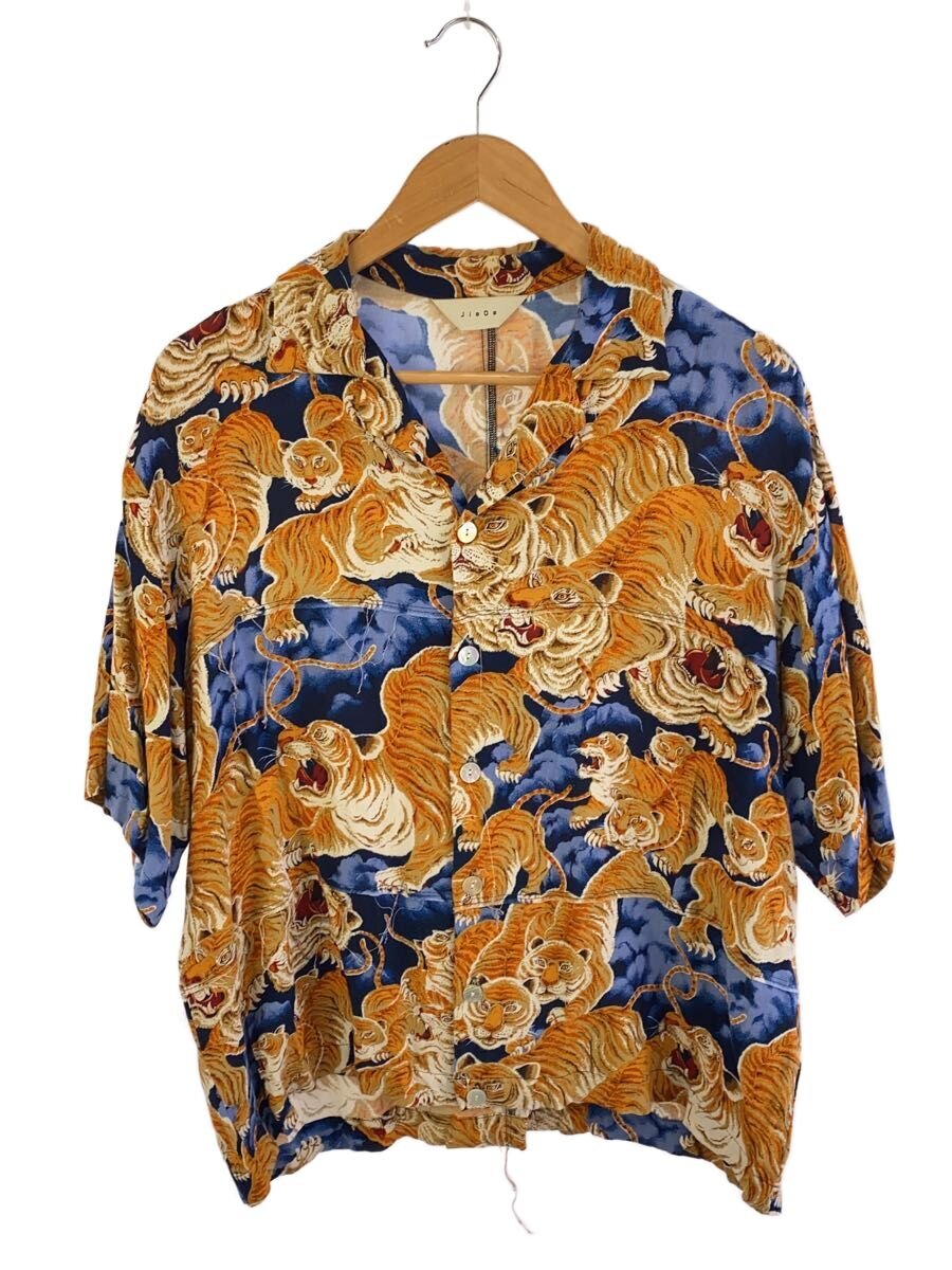 【中古】JieDa◆半袖プルオーバー/2/人絹/Jie-22S-SH09-A/HUNDRED TIGER PANEL SHIRT S/S【メンズウェア】