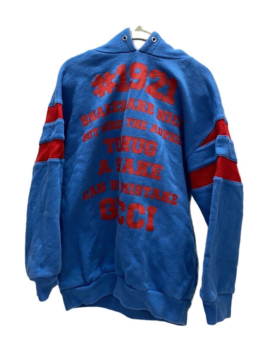 【中古】GUCCI◆パーカー/120糎/綿織物/BLU/660769【キッズ】