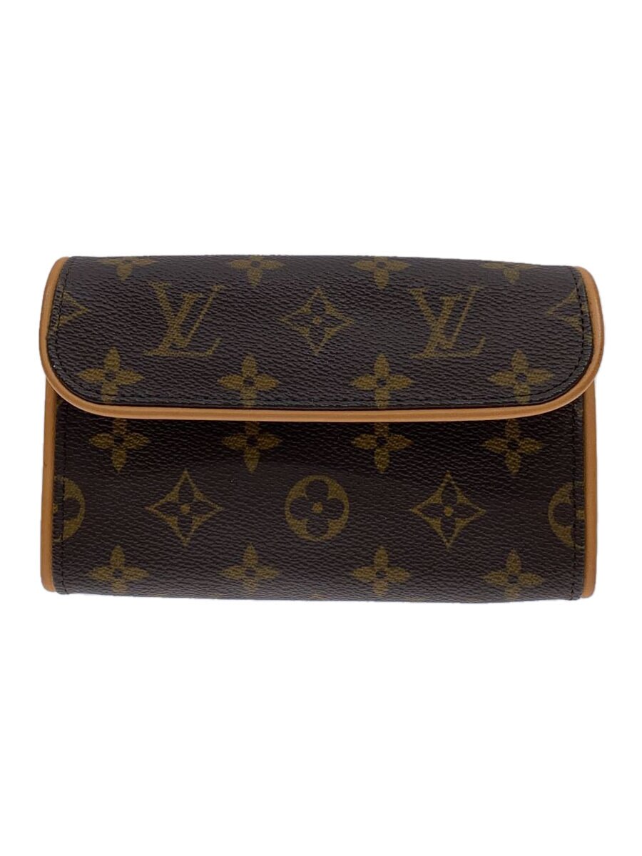 【中古】LOUIS VUITTON◆ポシェットフロランティーヌ/酉の方角御徒面子/PVC/赤銅色/モノグラム/M51855/ルイヴィトン【御徒面子】