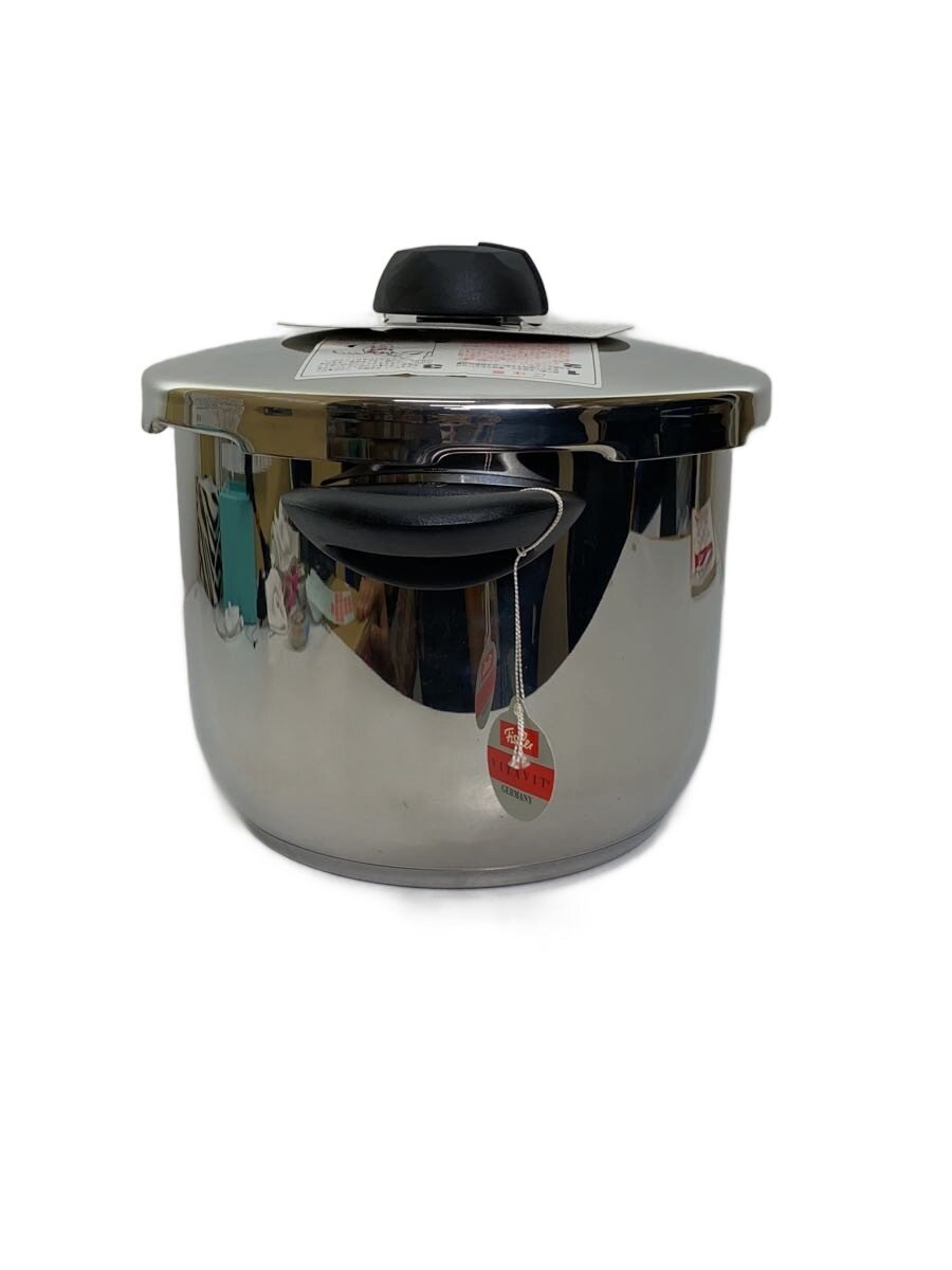 【中古】Fissler◆圧力鍋/容量:6L/SLV//【キッチン用品】｜2ｎｄ STREET 店