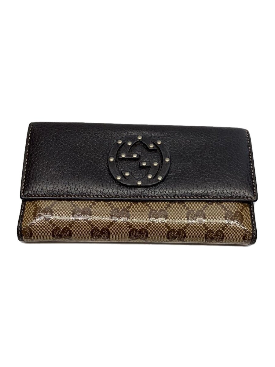 【中古】GUCCI◆長財布/レザー/GLD/総柄/レディース/2120 804781609【服飾雑貨他】｜2ｎｄ STREET 店