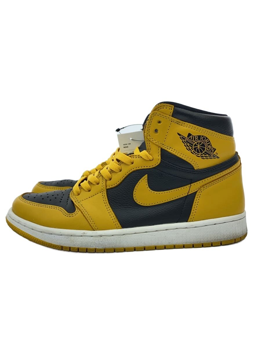 【中古】NIKE◆AIR JORDAN 1 RETRO HIGH OG_エア湖 ジョーダン 1 レトロ ご機嫌 一風変わった/27珊/Y【シューズ】