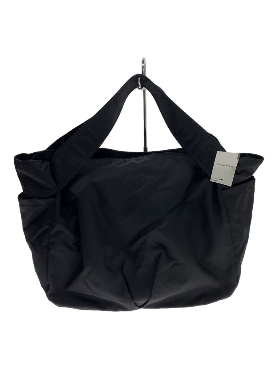 【中古】NOMADIS◆BASQUE ナイロントート/トートバッグ/ナイロン/BLK/無地【御徒面子】