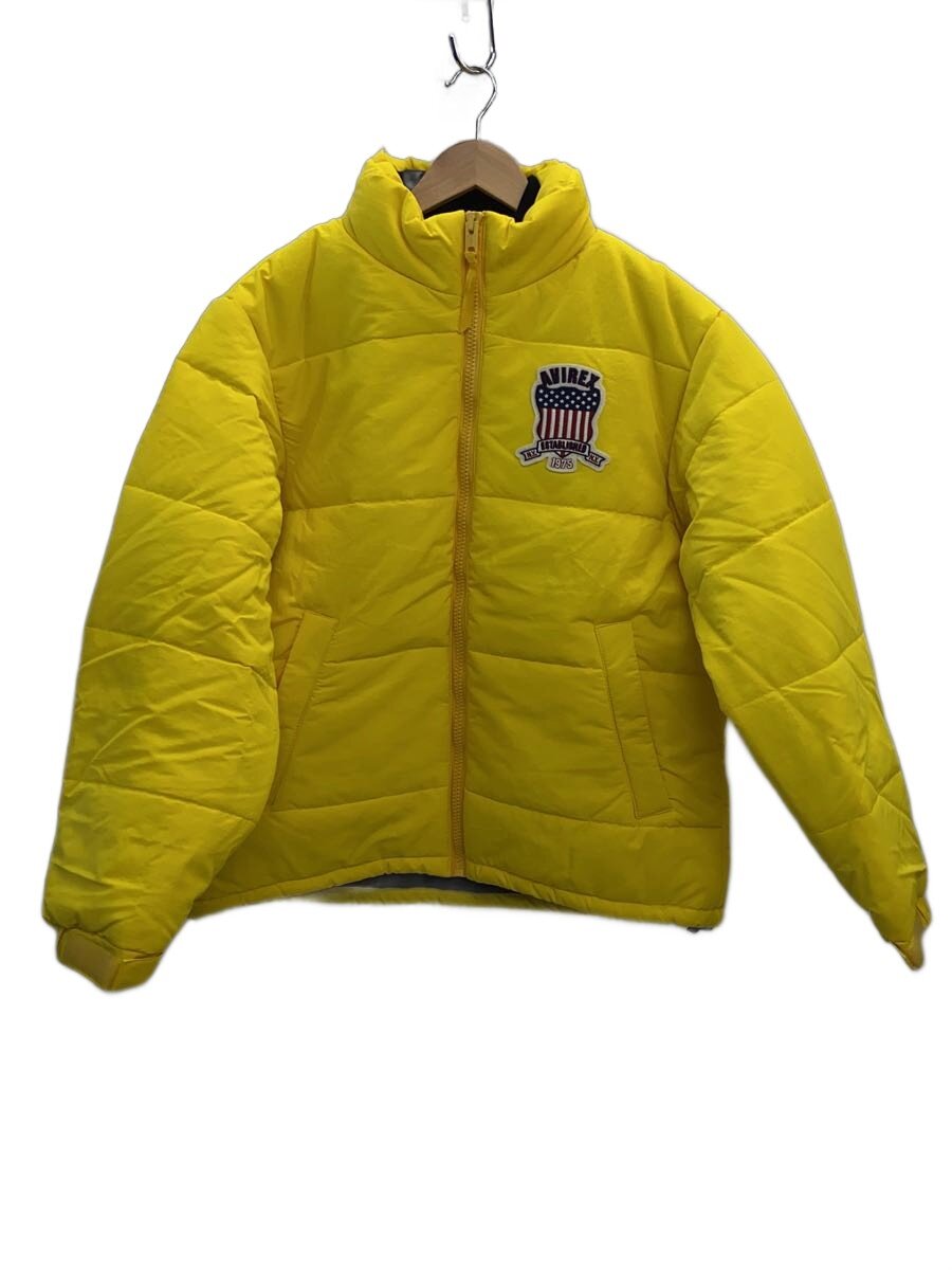 【中古】AVIREX◆落ちこむ上衣/L/ナイロン/YLW/783-3952039【メンズウェア】