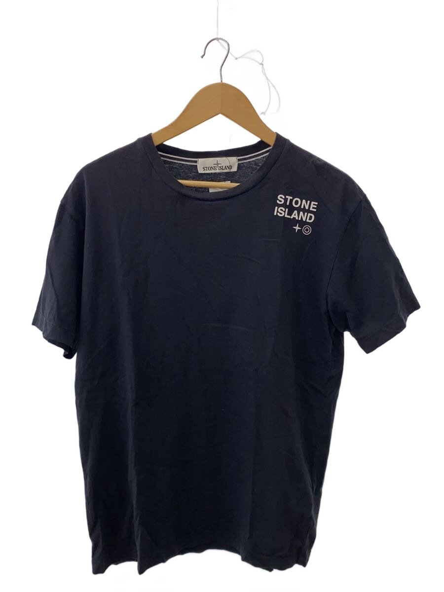 【中古】STONE ISLAND◆プルオーバー/L/綿織物/NVY/74152NS56【メンズウェア】