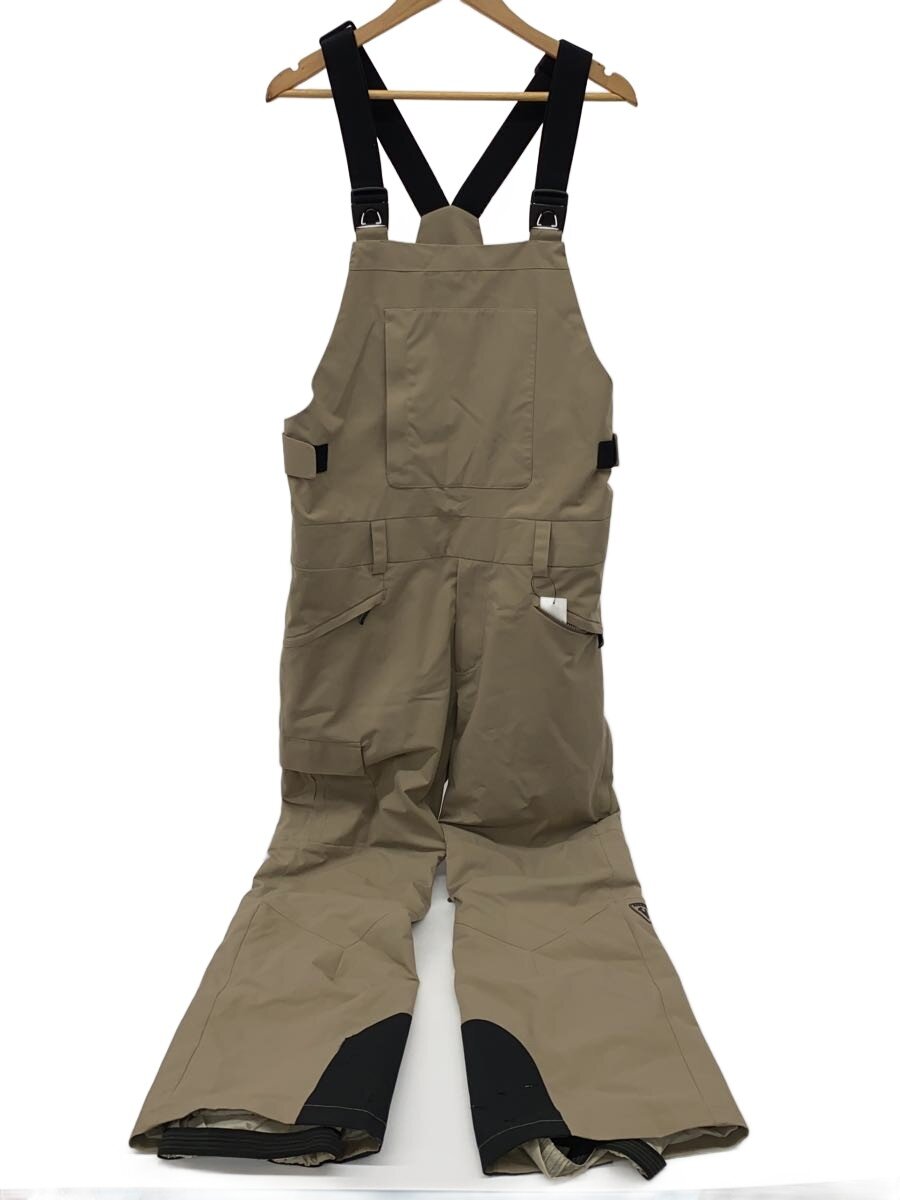 【中古】ROSSIGNOL◆ウェアー/L/BEG/RLMMP06/RELAX BIB//【運動競技】