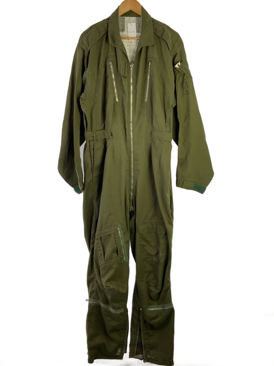 【中古】BRITISH MILITARY◆RAF/MK7A/NZジップ/オールインワン/--/--/GRN/無地【メンズウェア】
