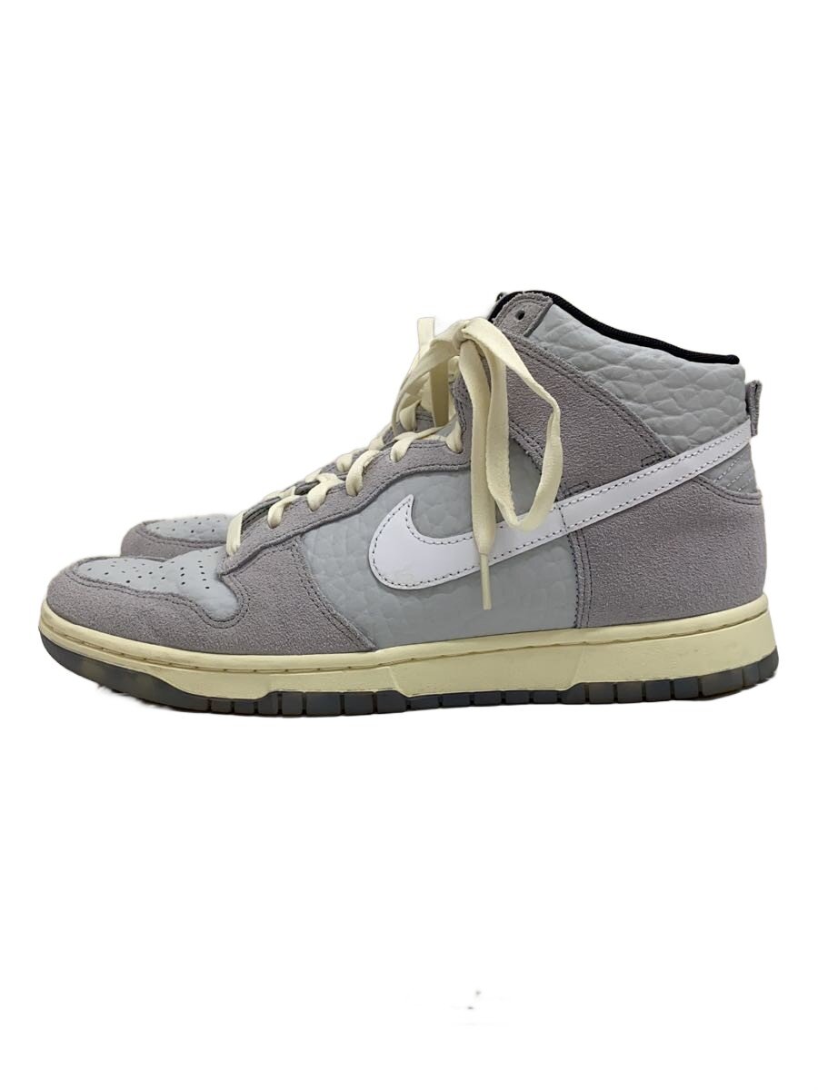 【中古】NIKE◆DUNK HIGH PRM_ダンク ハイ プレミアム/28.5cm/GRY【シューズ】｜2ｎｄ STREET 店 9,825円