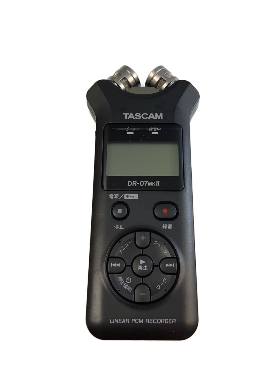 【中古】TASCAM◆直線的PCMリコーダー 集積回路リコーダー DR-07//【家電・視覚的・オーディオ】