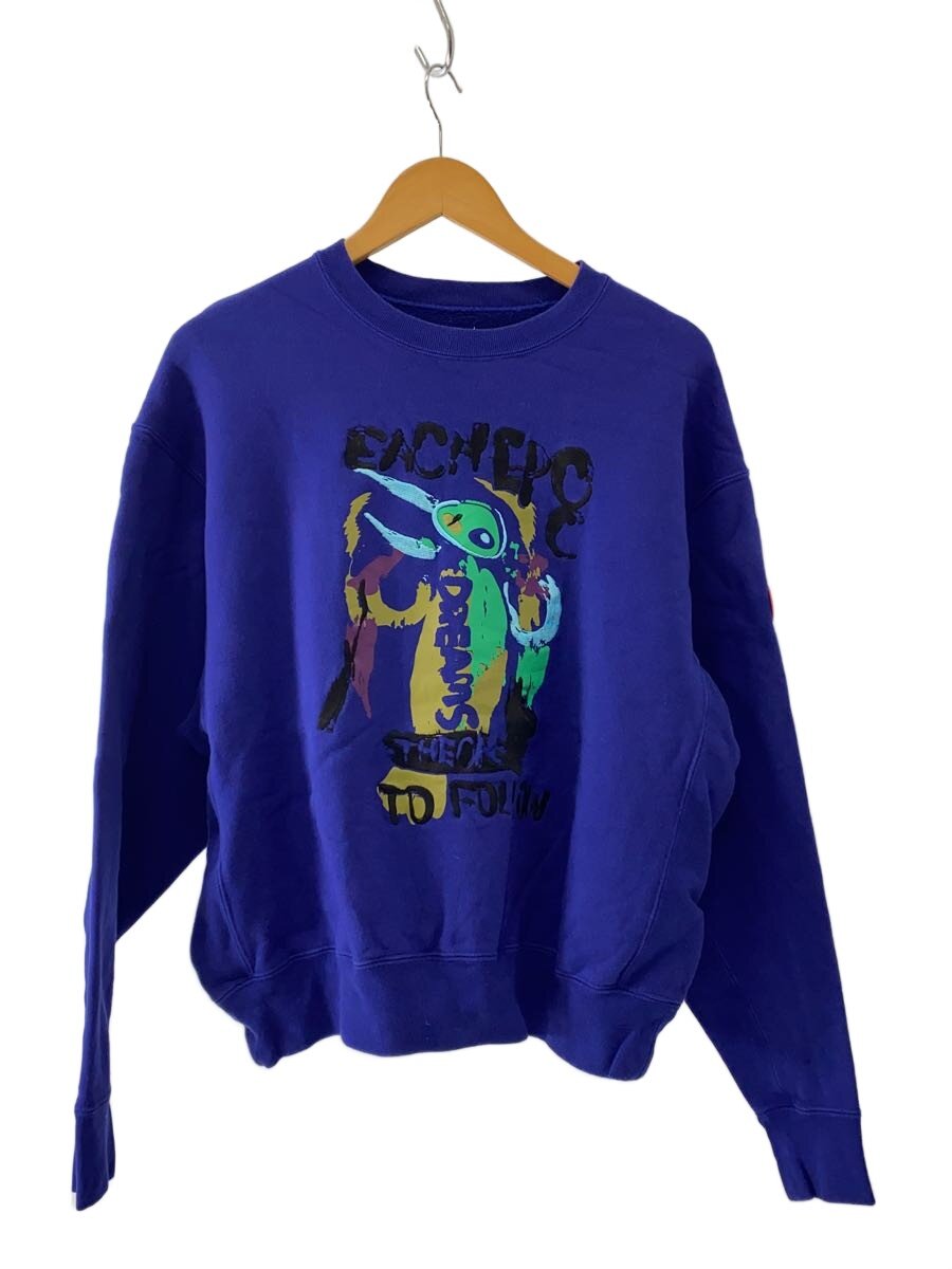 【中古】C.E(CAV EMPT)◆流汗/S/綿織物/BLU【メンズウェア】