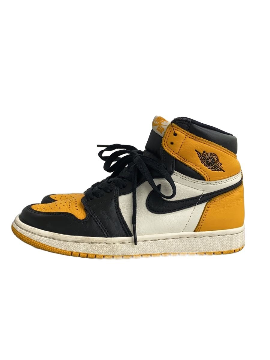 【中古】NIKE◆AIR JORDAN 1 RETRO HIGH OG_エアジョーダン 1 レトロ ご機嫌 OG/24.5珊/ORN【シューズ】