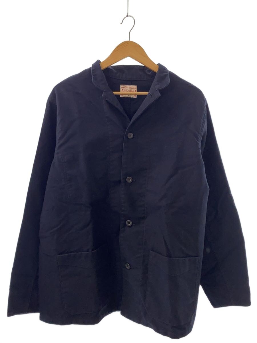 【中古】BONCOURA◆ジャケット/38/コットン/NVY/無地/イングリッシュワークジャケット//【メンズウェア】｜2ｎｄ STREET 店