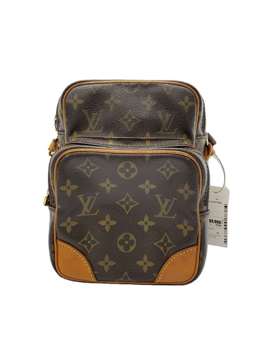 【中古】LOUIS VUITTON◆アマゾン_モノグラム・キャンバス_BRW/PVC/BRW【バッグ】｜2ｎｄ STREET 店