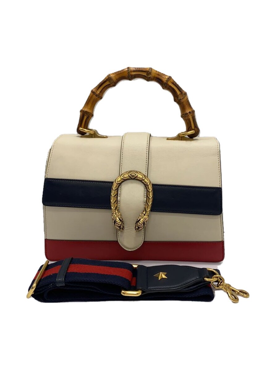 【中古】GUCCI◆ハンドバッグ_デュオニソス_バンブー/レザー/マルチカラー【バッグ】|2nd STREET 店