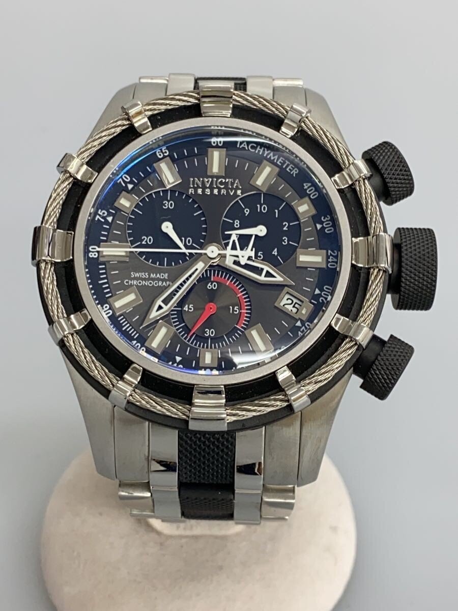 【中古】invicta◆石英ウオッチ/アナログ【服飾雑貨他】