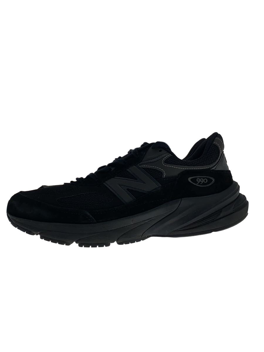 【中古】NEW BALANCE◆U990/黒いこと/27糎/BLK//【シューズ】