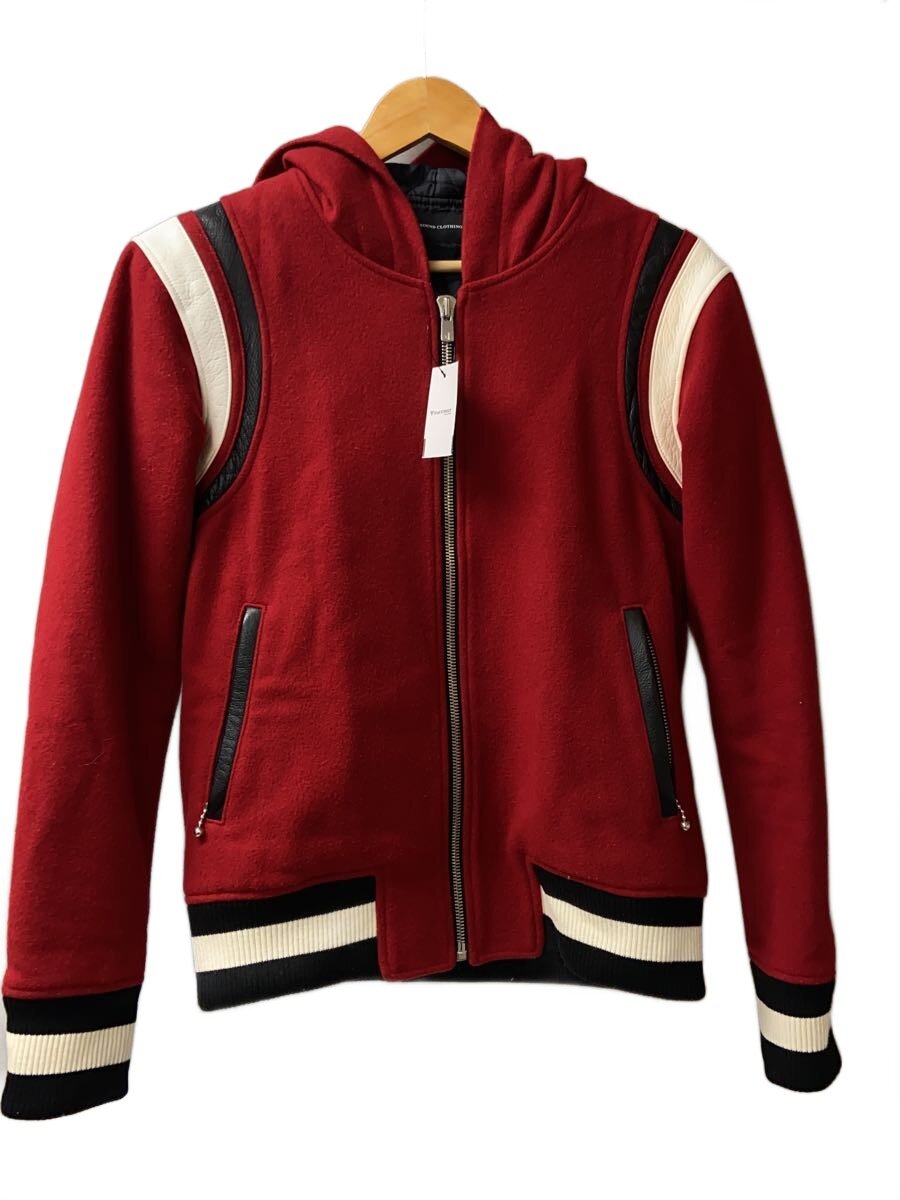【中古】RESOUND CLOTHING◆スタジャン/1/ウール/RED/RC9-JK-004【メンズウェア】|2nd STREET 店