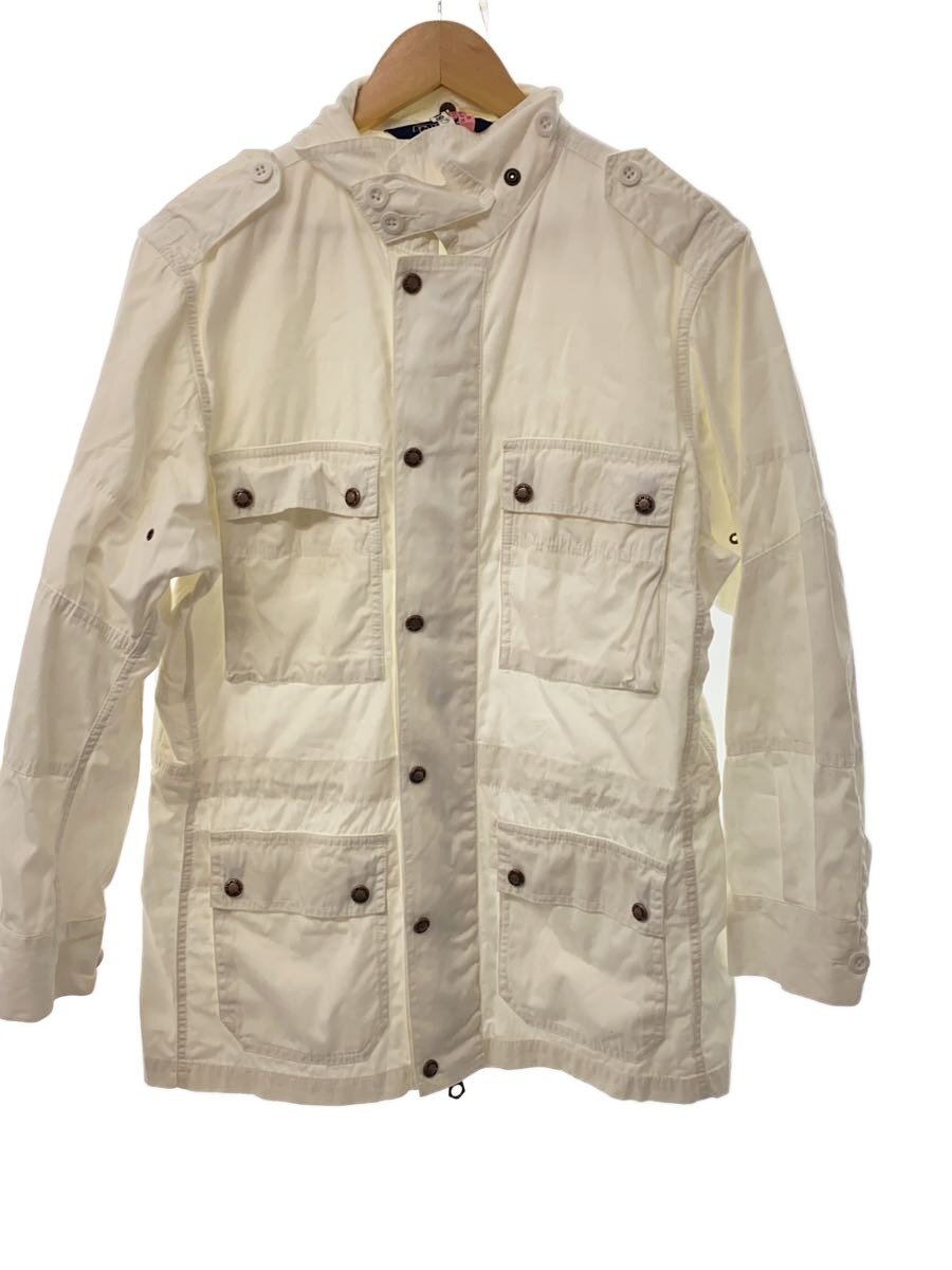 【中古】POLO RALPH LAUREN◆ジャケット/L/コットン/ホワイト/JR-RL-HS-0155【メンズウェア】|2nd STREET 店
