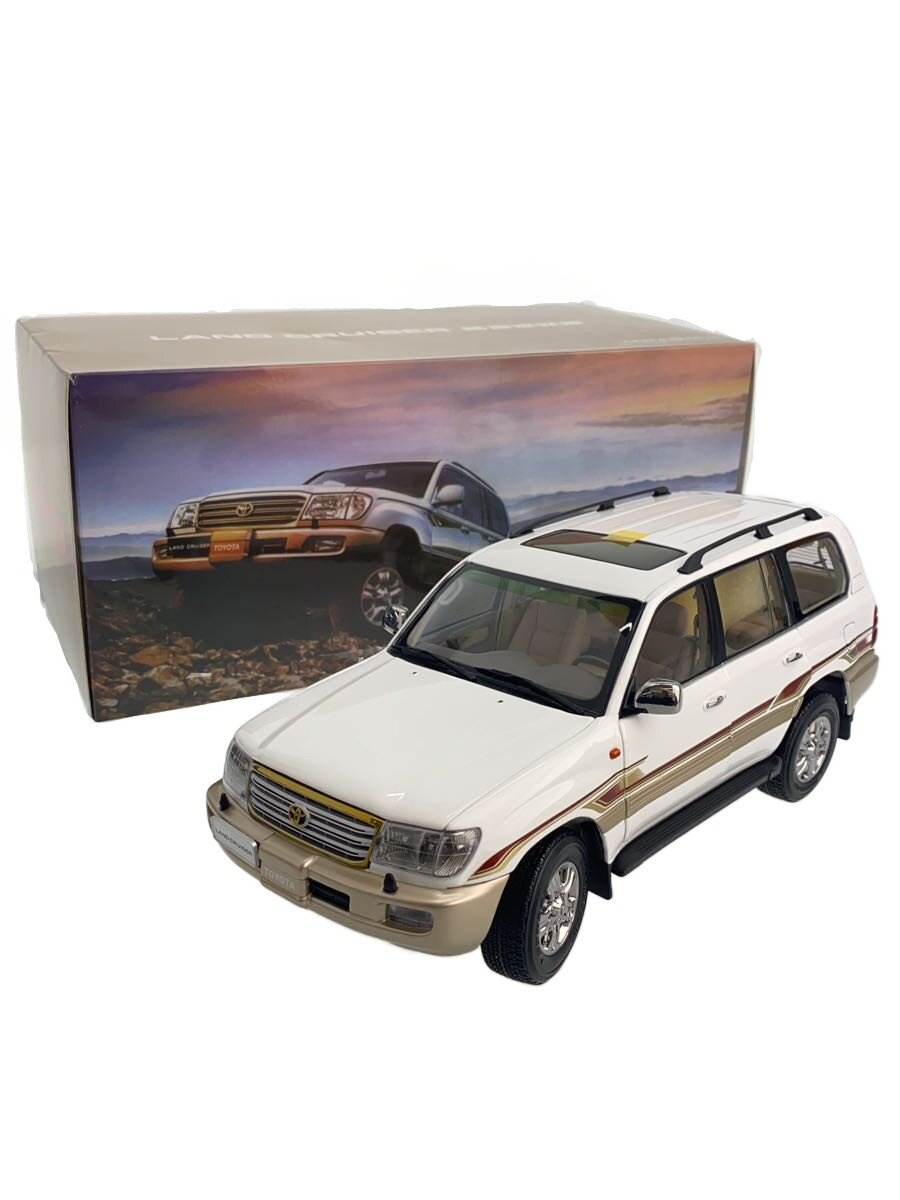 【中古】TOYOTA◆ミニカー/トヨタ ランドクルーザー 左ハンドル 白/TOTOTA LAND CRUISER/WHITE【ホビー】｜2ｎｄ STREET 店