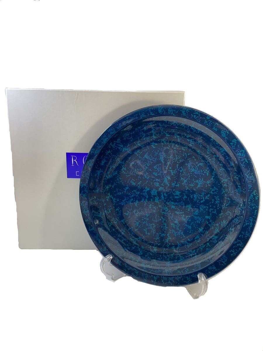 【中古】津軽塗◆ロイヤル寄せあわせ/一皿/BLU//【勝手もと装置】