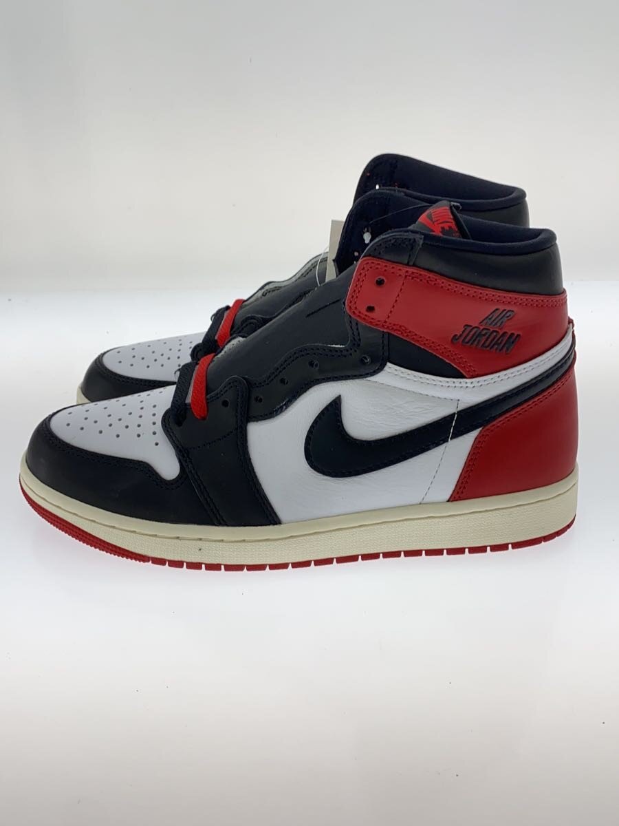【中古】NIKE◆AIR JORDAN 1 RETRO HIGH OG_エアジョーダン1 レトロ ご機嫌 OG/27珊/RED//【シューズ】