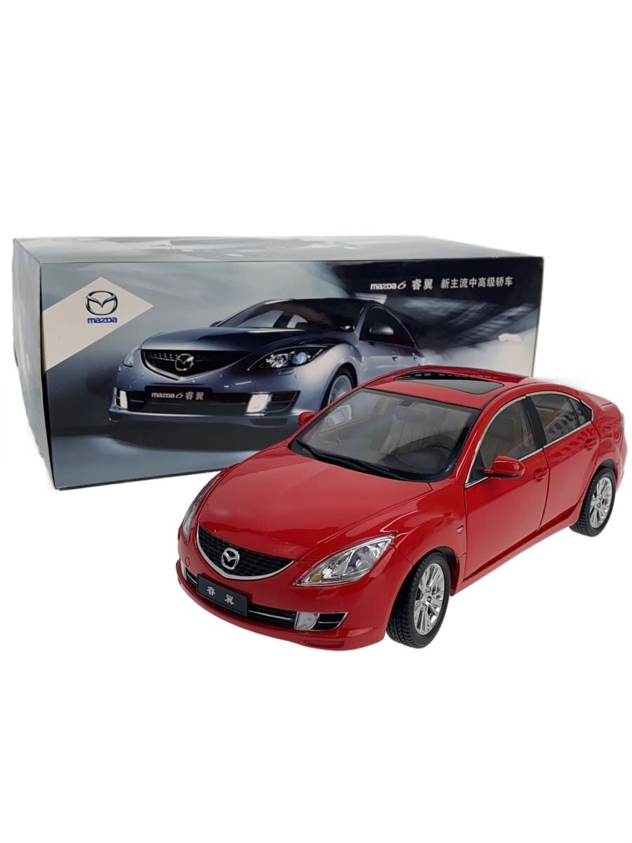 【中古】MAZDA◆ミニカー/マツダ MAZDA6 左ハンドル RED/MAZDA6 睿翼/Ruiyi/カラーモデル/アテンザ【ホビー】