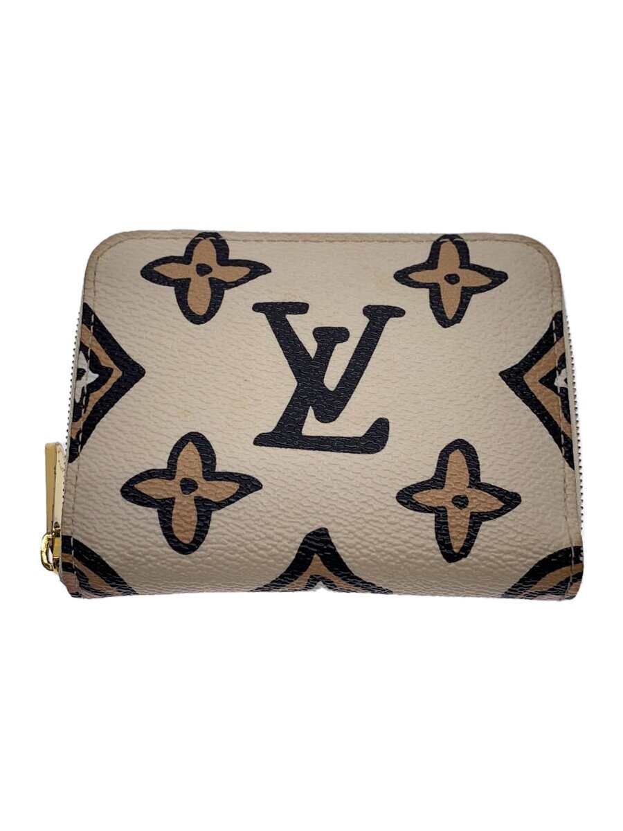 【中古】LOUIS VUITTON◆財布/レザー/WHT/総柄/レディース/M80677/モノグラム/クリーム/白/ホワイト【服飾雑貨他】