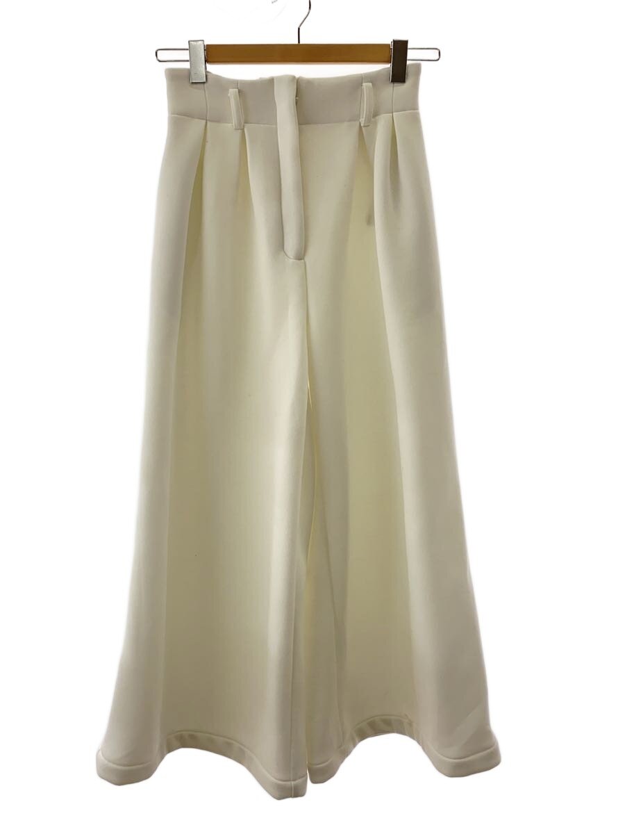【中古】maison de Dolce.◆広広としたズボン下/mddp40712whs/※裾汚れた状態有//【レディースお召しもの】