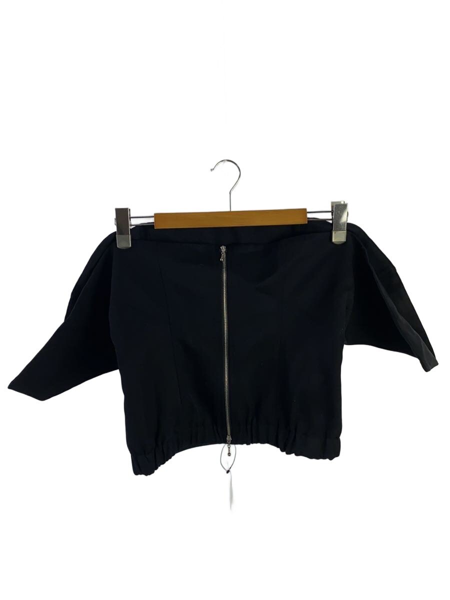 【中古】Cygne◆ペプラムビスチェ/Annie/1/羊毛/BLK/無地//【レディース御召しもの】