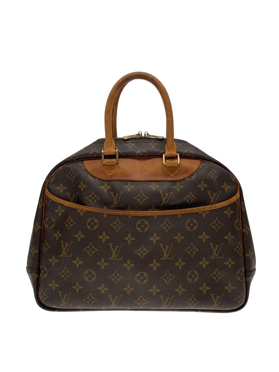 【中古】LOUIS VUITTON◆2)ボーリング・ヴァニティ(ドーヴィル)_モノグラム・キャンバス/PVC/BRW/総柄【バッグ】｜2ｎｄ STREET 店