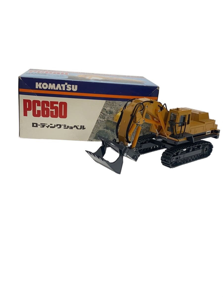 【中古】KOMATSU◆ミニカー/1:50/コマツ PC650 LOADING SHOVEL/ローディングショベル【ホビー】|2nd STREET 店