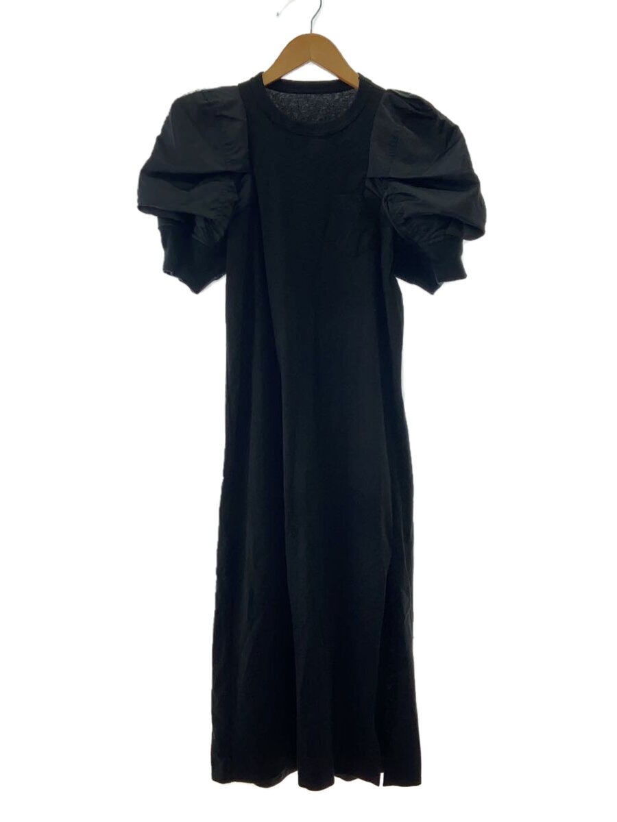 【中古】sacai◆半袖衣裳/2/綿織物/BLK//【レディース御召しもの】