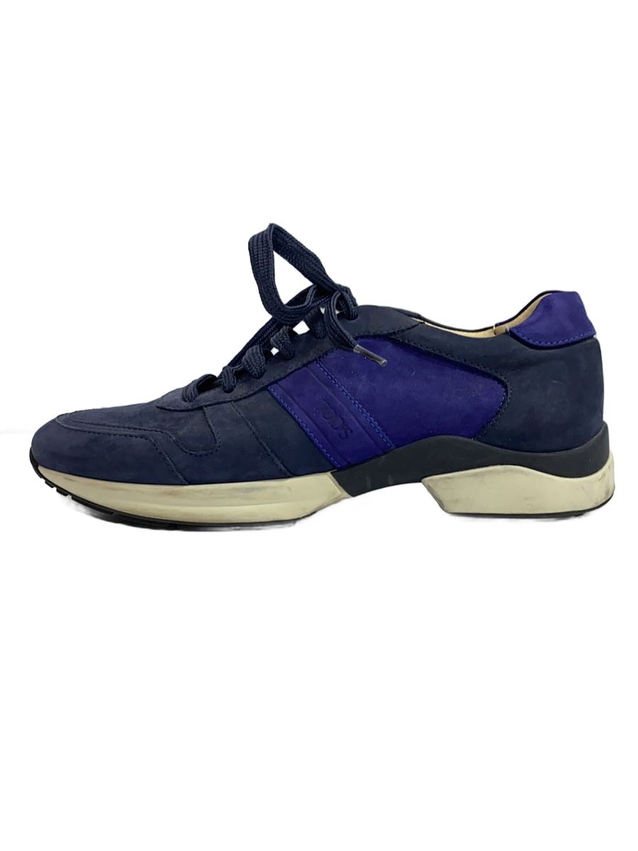【中古】TOD’S◆ローカットスニーカー/38.5/NVY【シューズ】