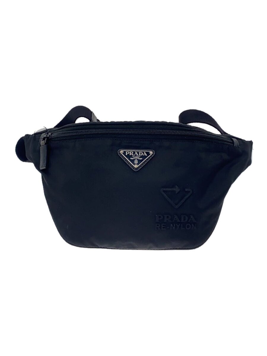 【中古】PRADA◆酉の方角御徒面子/ナイロン/黒いこと/2VL033/? NULL ?【御徒面子】