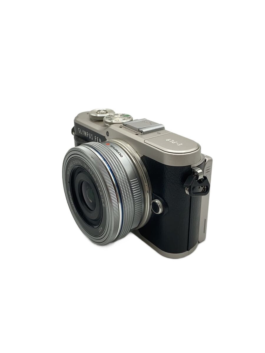 【中古】OM SYSTEM(OLYMPUS)◆デジタル一眼カメラ OLYMPUS PEN E-PL9 EZダブルズームキット [ブラック]【カメラ】