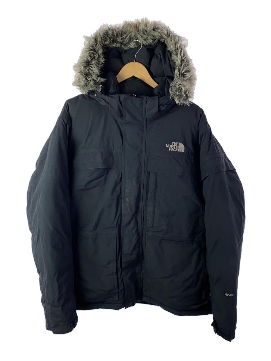 【中古】THE NORTH FACE◆落ち込む上衣/L/HYVENT/ナイロン/BLK【メンズウェア】