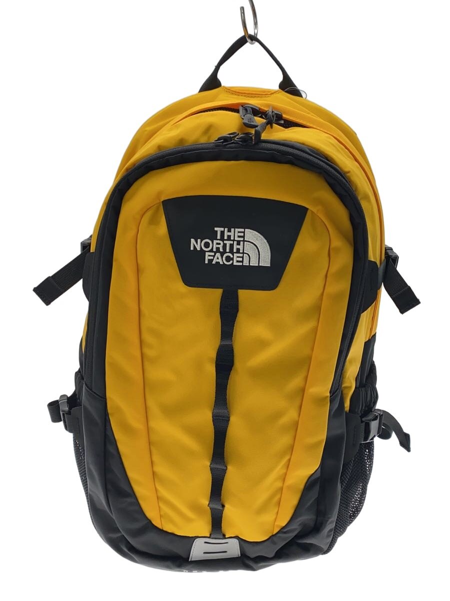 【中古】THE NORTH FACE◆Hot Shot/27L/背嚢/ナイロン/YLW/NM72302【御徒面子】
