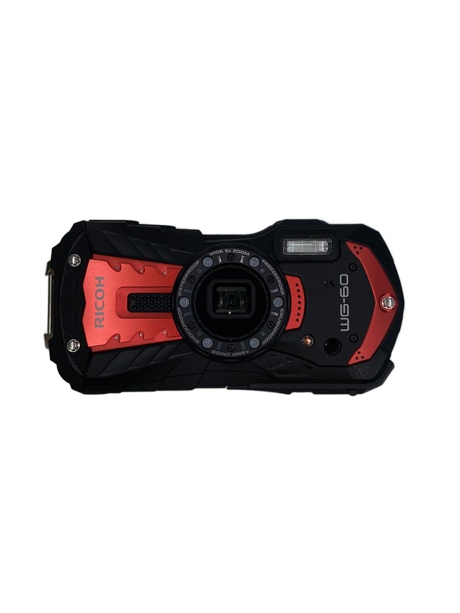 【中古】RICOH◆デジタル写真機 RICOH WG-60 [赤いこと]//【写真機】