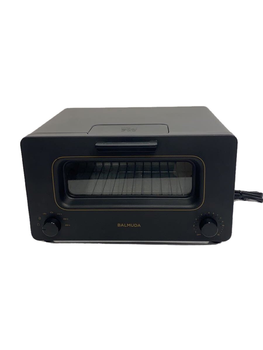 【中古】BALMUDA◆トースター The Toaster K01E-KG [黒いこと]【家電・視覚的・オーディオ】 オーブントースター-キッチン家電