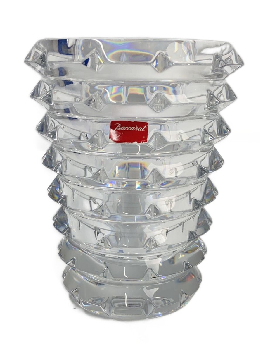 【中古】Baccarat◆壷・花立て/フラワベース/CLR【室内装飾小物・日用雑貨】
