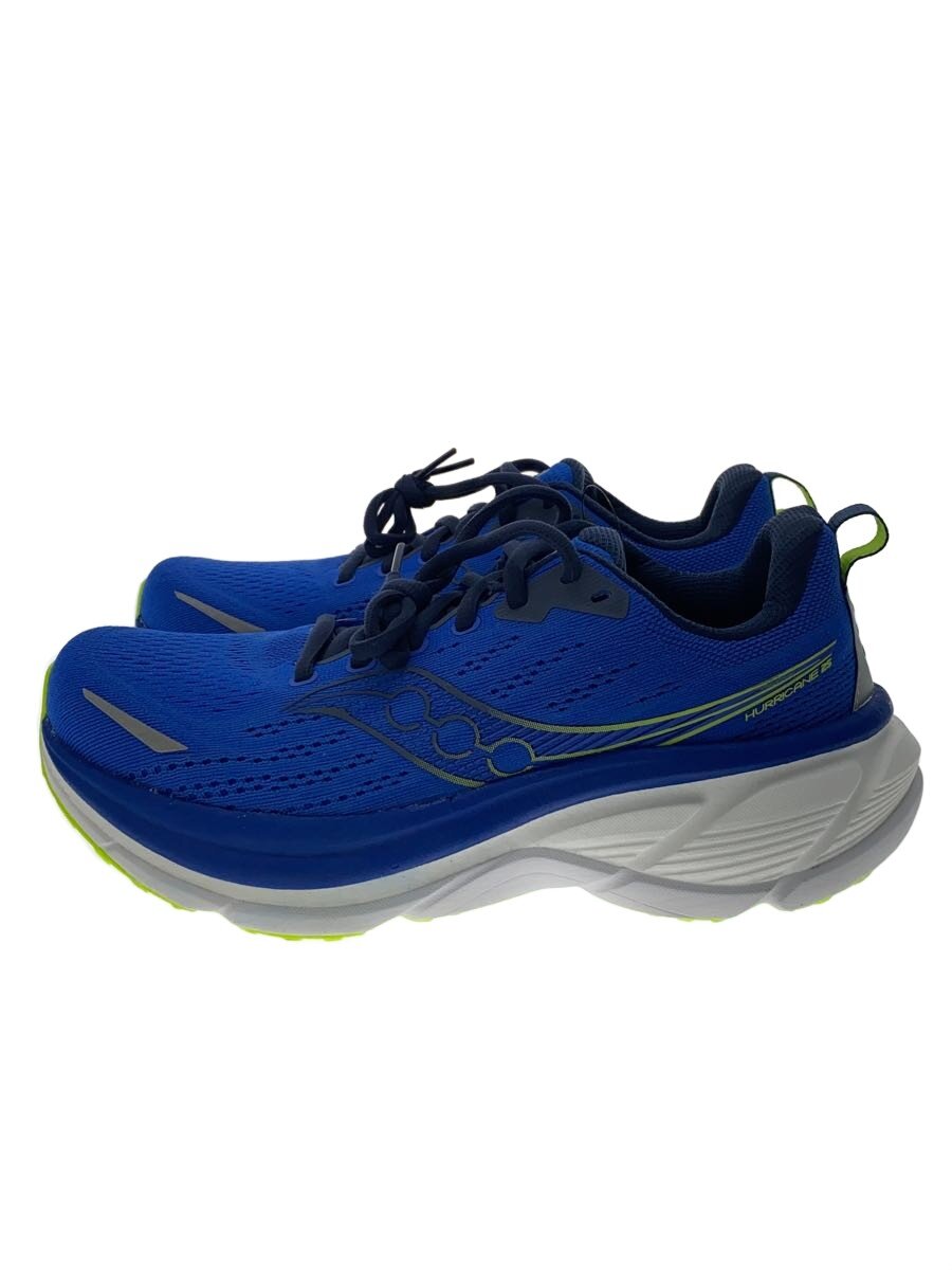 【中古】SAUCONY◆ハリケイン/ローカットスニーカー/25.5糎/BLU/S21026-286【シューズ】