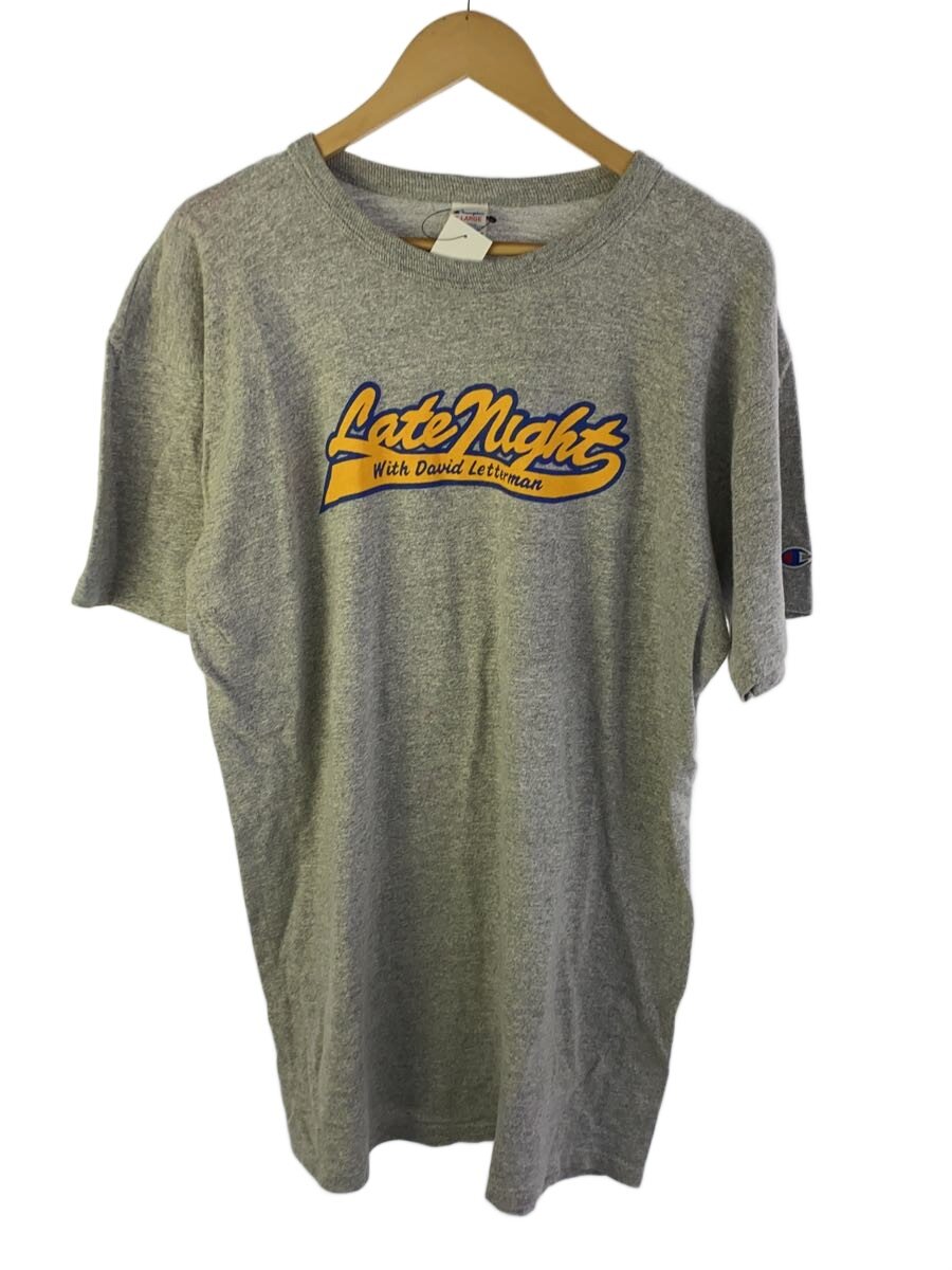 【中古】Champion◆プルオーバー/XL/綿織物/GRY【メンズウェア】