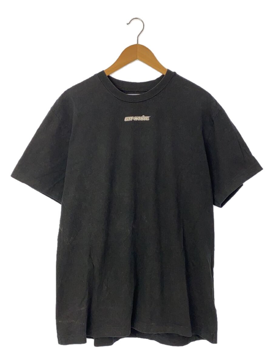 【中古】OFF-WHITE◆長袖プルオーバー/XS/綿織物/BLK/OMAA038E20JER002【メンズウェア】